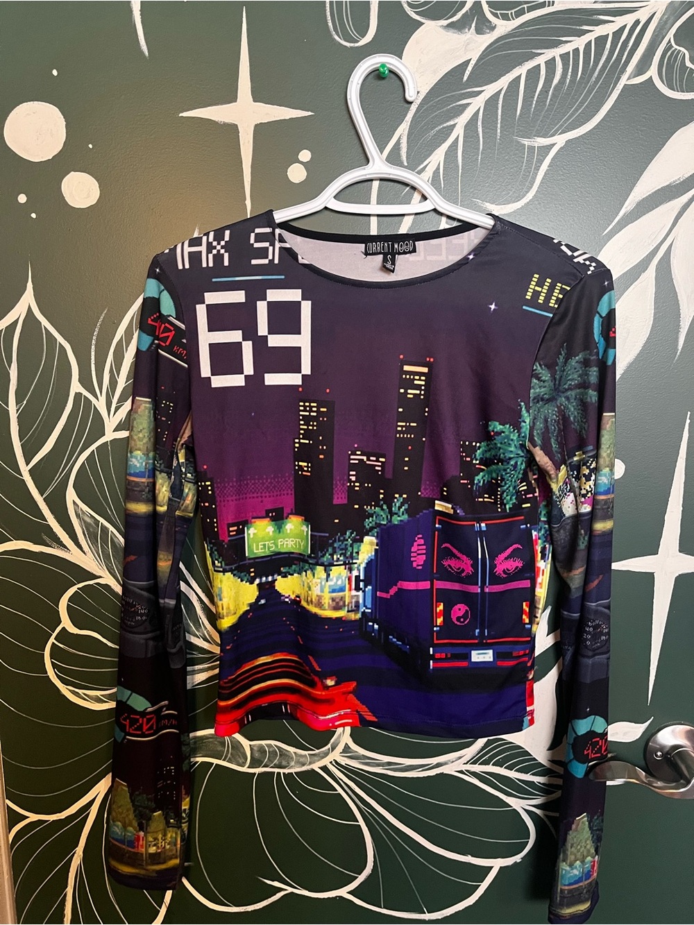 💜 Current Mood - Pixel City Crew Neck Top 💜